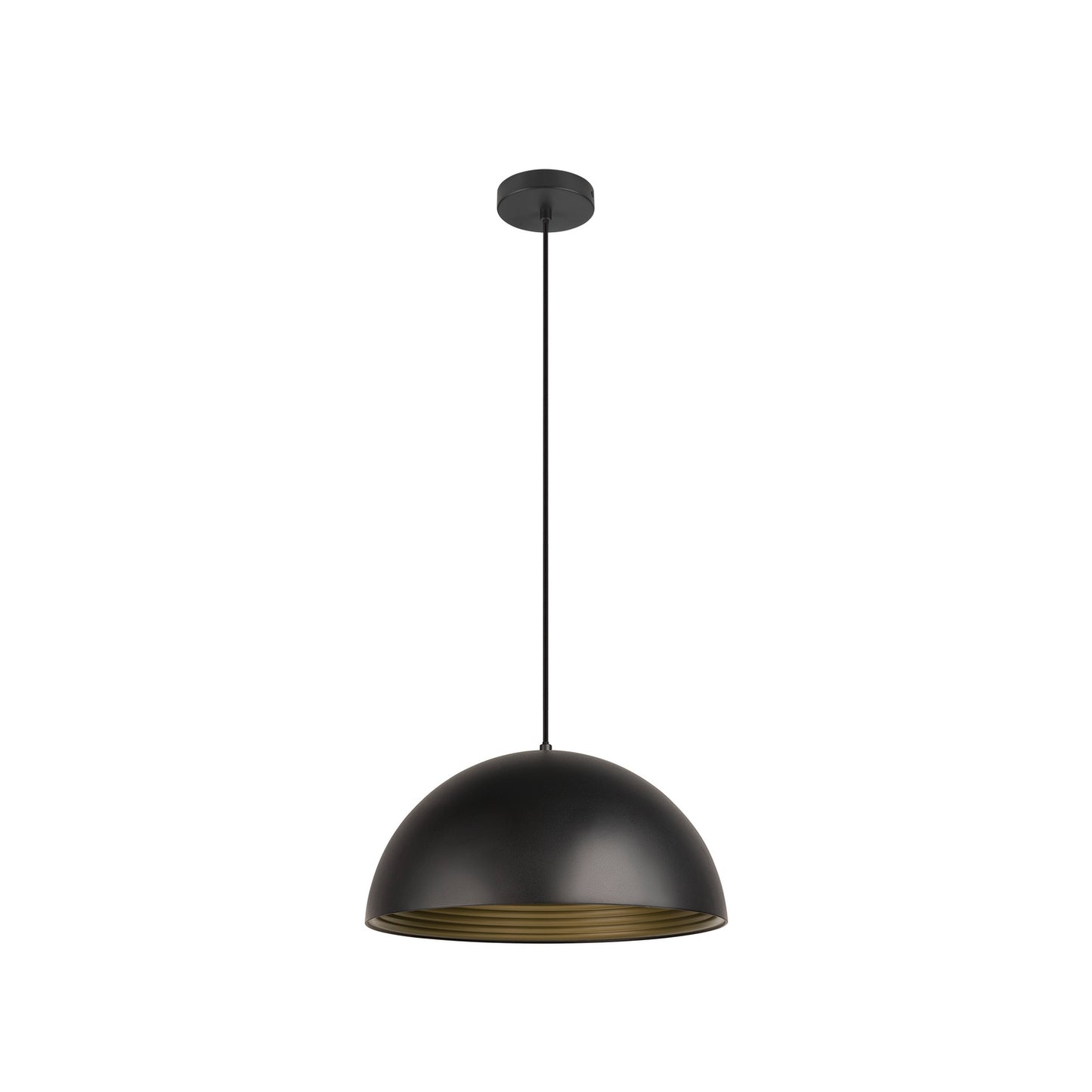 FORCHINI M 40 E27 max. 1x 40W negru mat / auriu mat