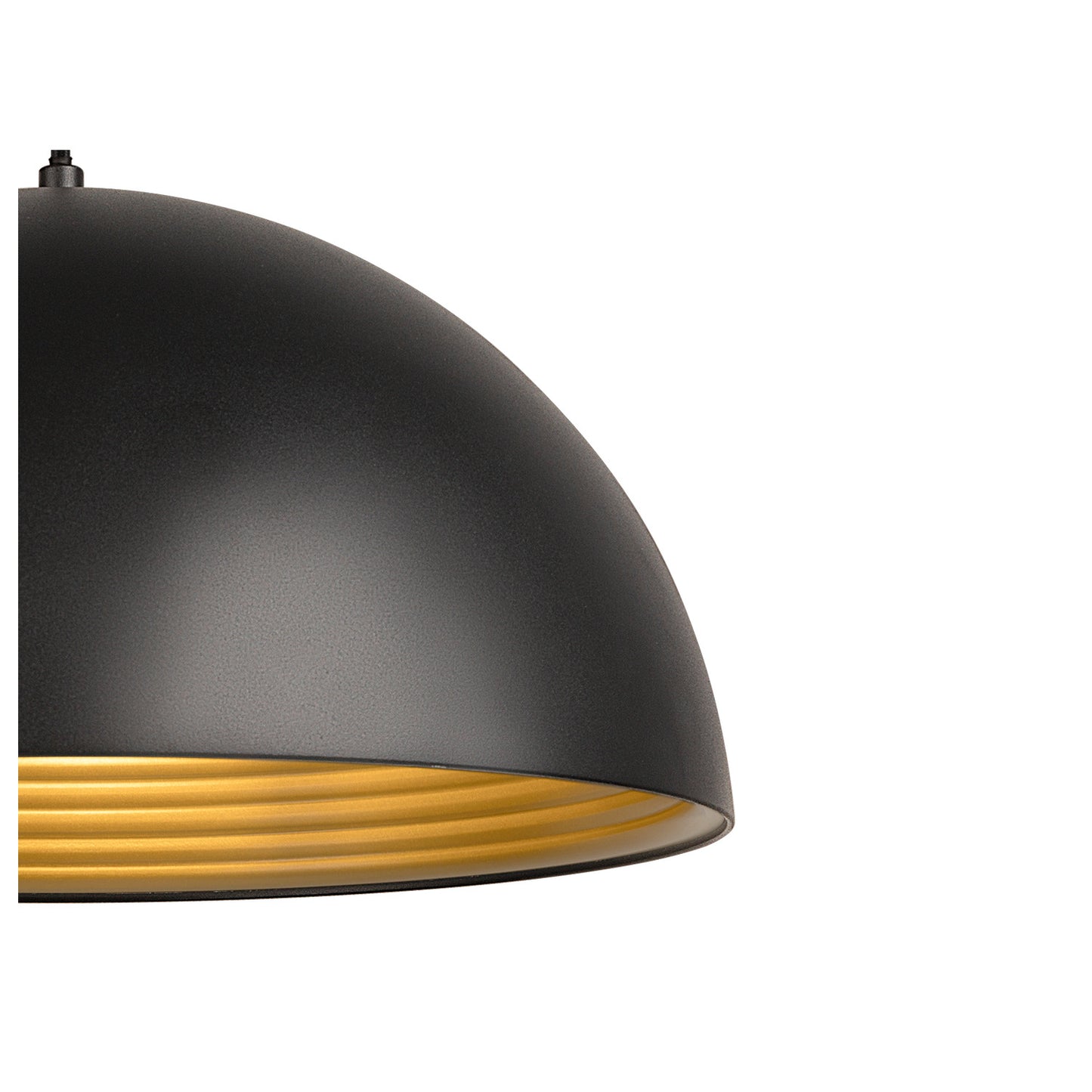 FORCHINI M 40 E27 max. 1x 40W negru mat / auriu mat
