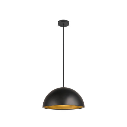 FORCHINI M 40 E27 max. 1x 40W negru mat / auriu mat