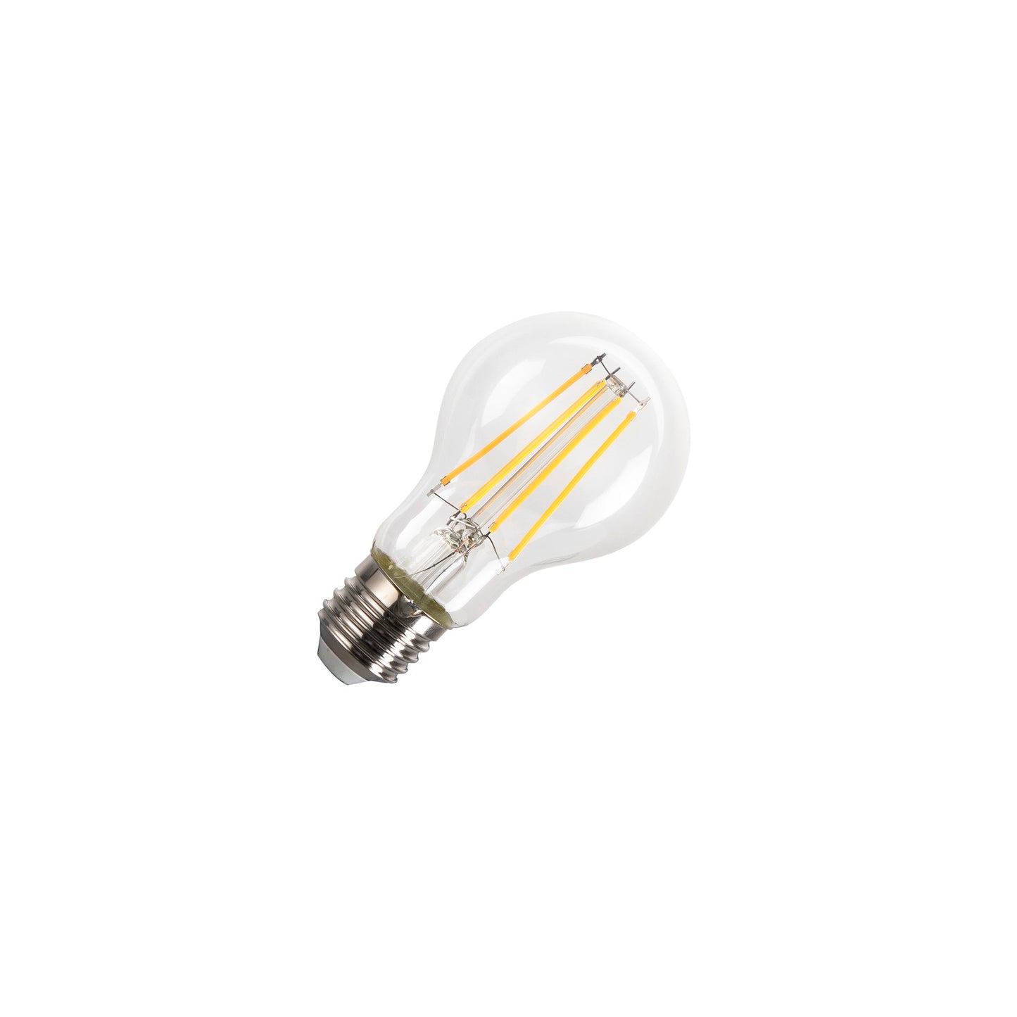 LED A60 clar E27 8W 3000K