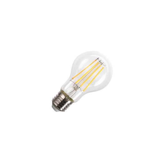 LED A60 clar E27 8W 3000K