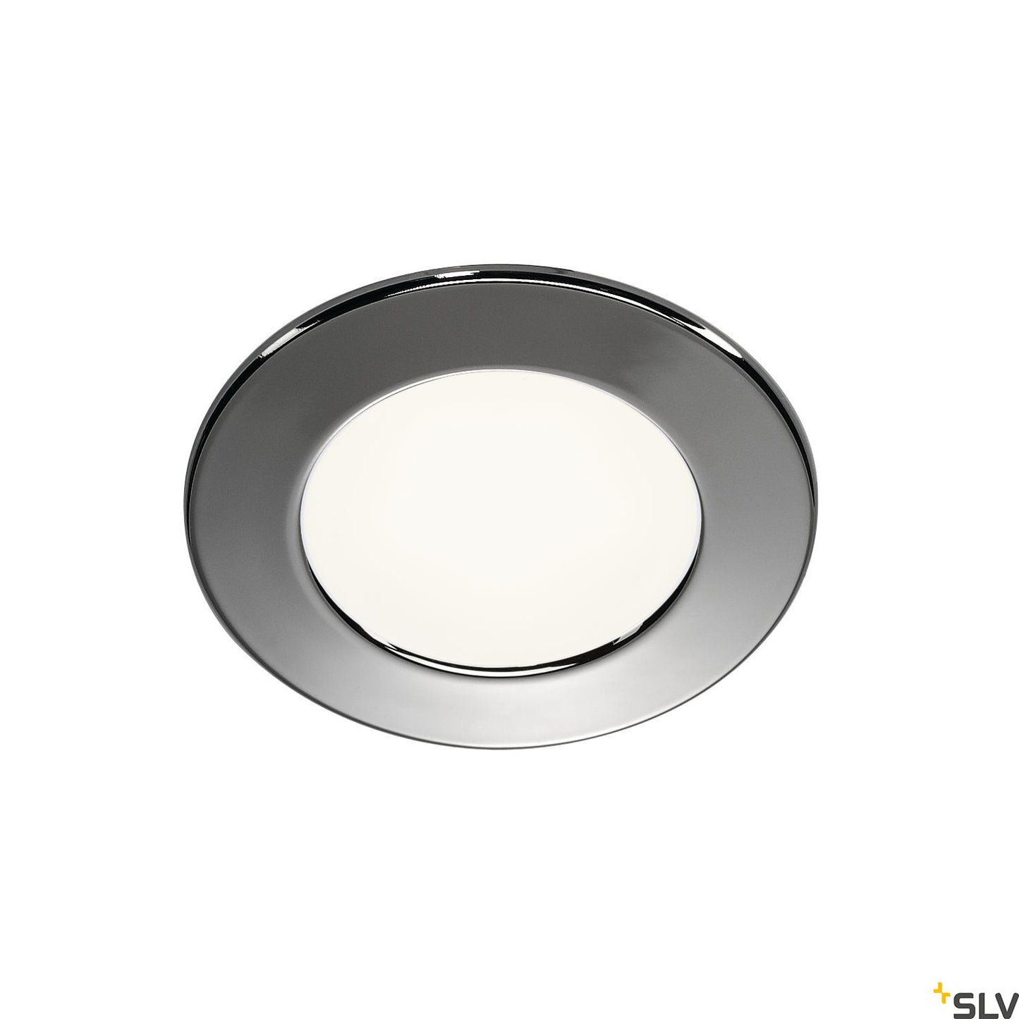 Downlight DL 126 LED, rotund, crom, 3W LED, alb cald, 12V