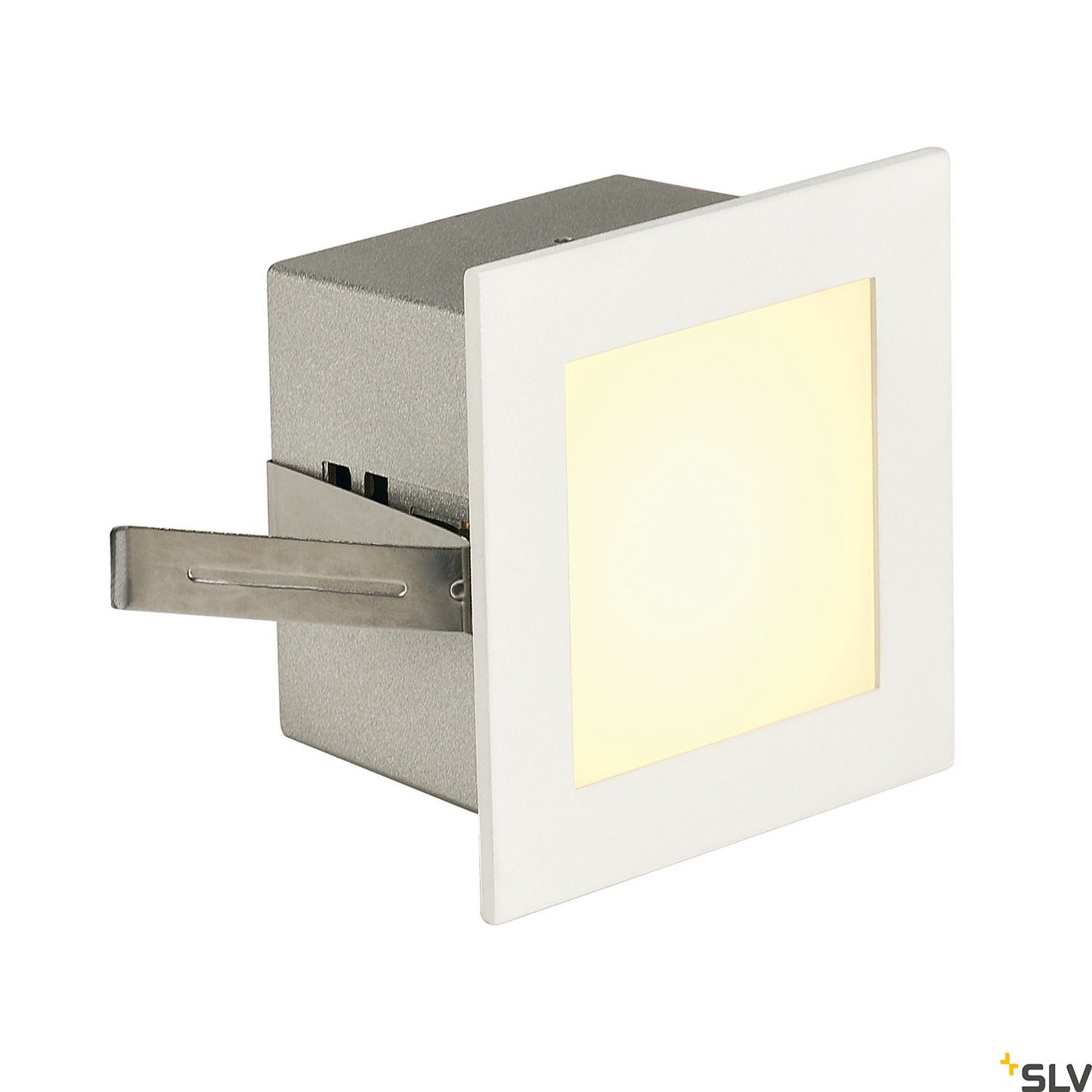 FRAME BASIC LED, pătrat, alb mat, alb cald LED