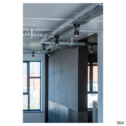 SPOT 79 GU10, negru, cu capac