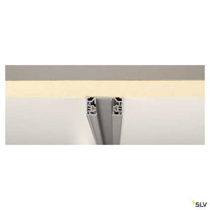 1-faze high-voltage track, surface-mounted, 1m, silvergrey