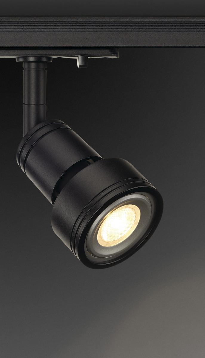PURI lampa frontala,negru,