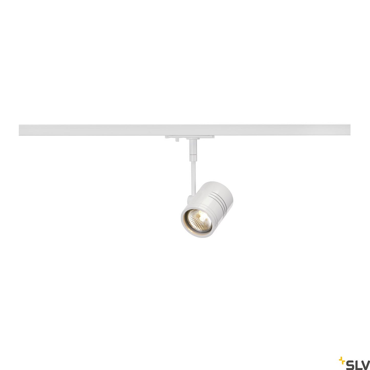 BIMA II spot şină, alb, GU10, 1x50W, incl. 1-ph adaptor