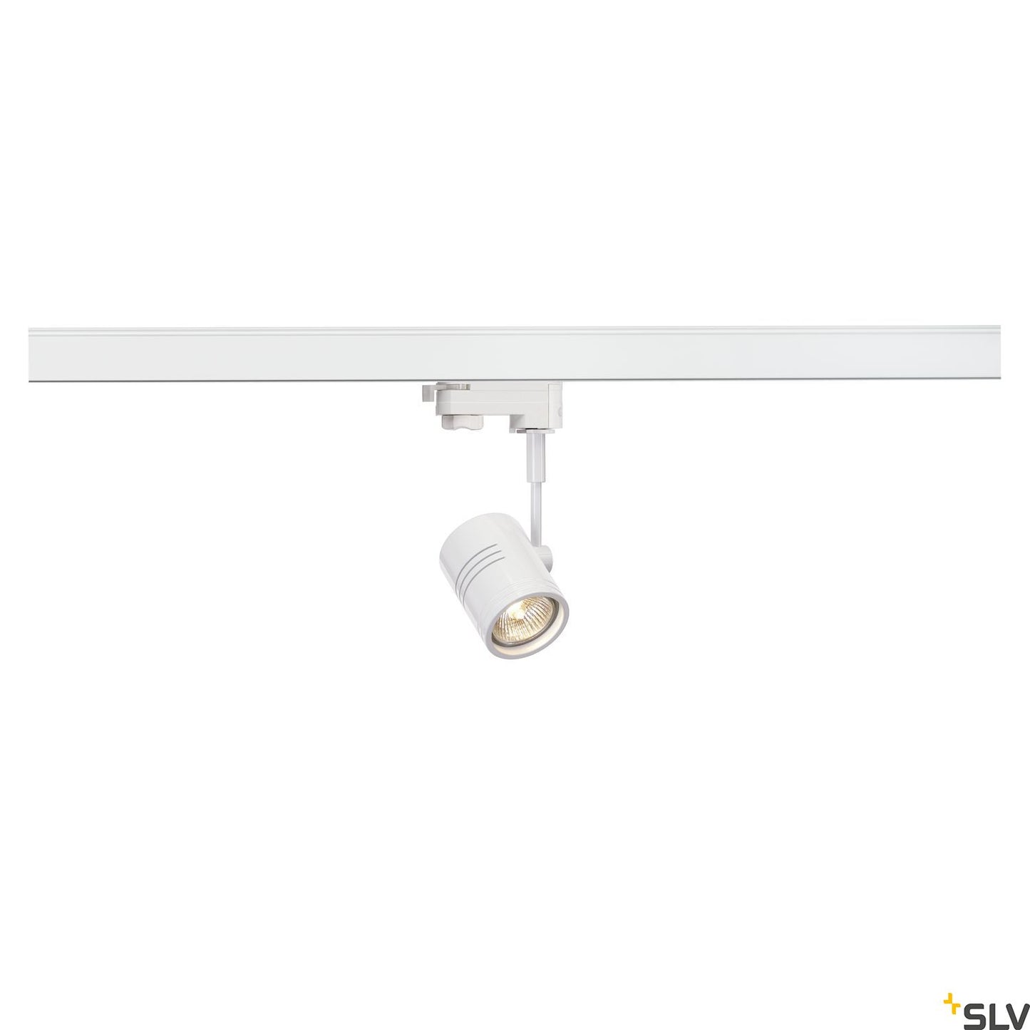 Spot șină BIMA II, alb, GU10, 1x50W max., incl. 3P.-adaptor