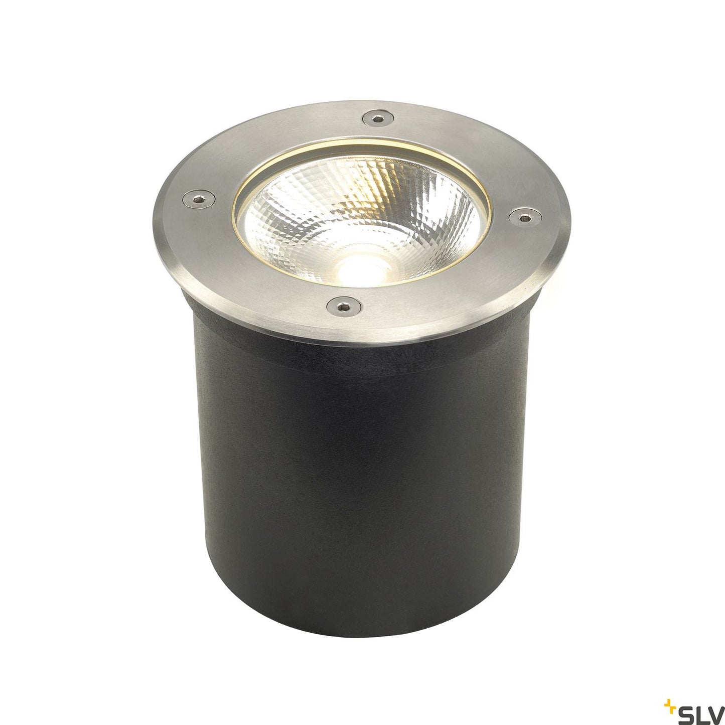 ROCCI incastrat podea, 6W, 3000K, IP67,rotund, Inox