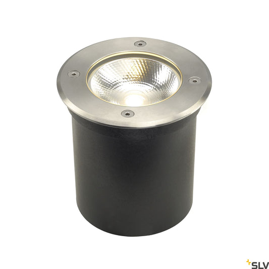 ROCCI incastrat podea, 6W, 3000K, IP67,rotund, Inox