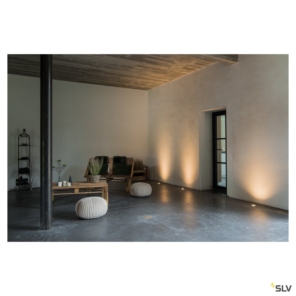Spot paviment DASAR EXACT GU10 max 35W IP67 rotund oțel inox