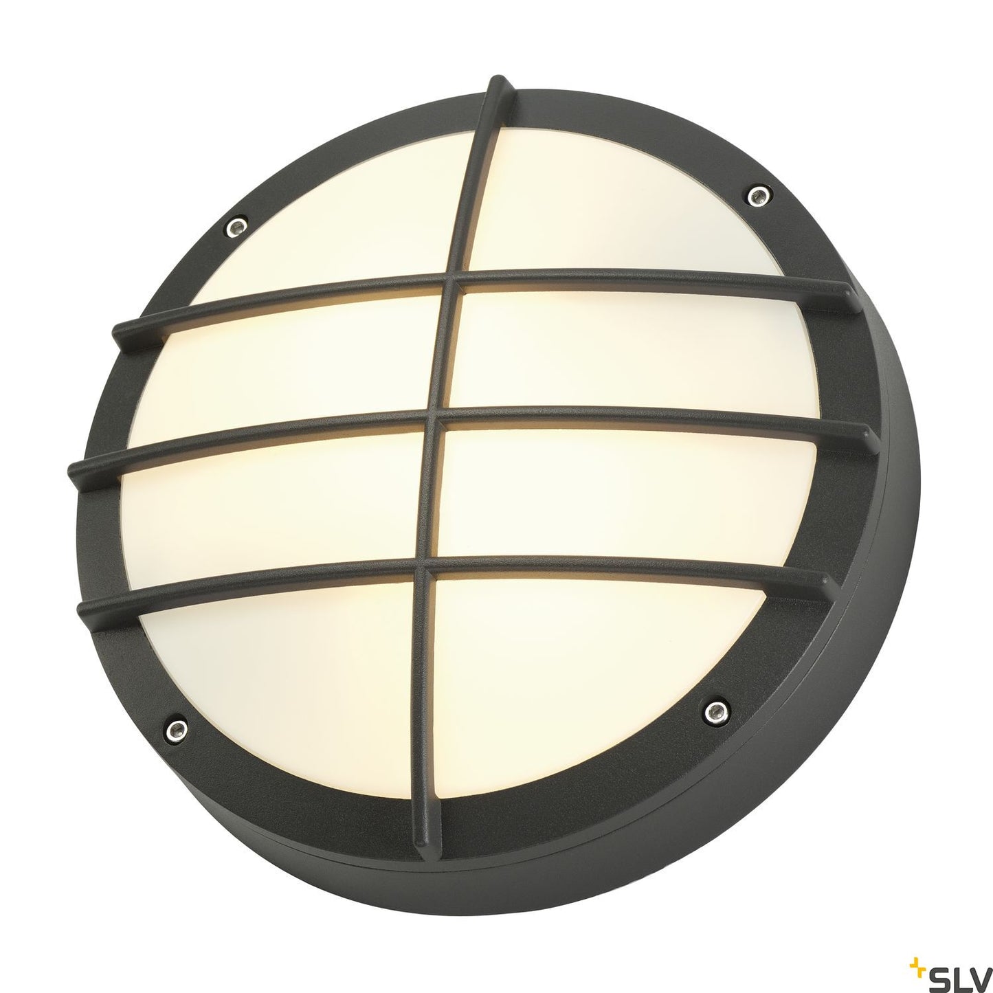 APLICA ETANSA cu grilaj, aluminiu, antracit, E27, max. 2x25W