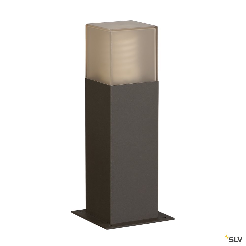 Bornă luminoasă GRAFIT SL 30, E27, max 11W IP44 antracit/alb