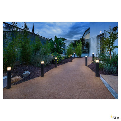 Bornă luminoasă GRAFIT SL 60, E27, max 11W IP44 antracit/alb