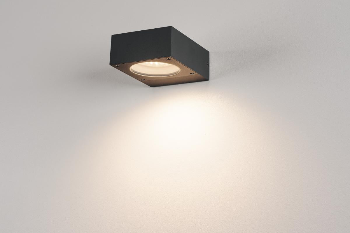 Aplică QUADRASYL WL 15, GX53 max.11W, pătrat, antracit