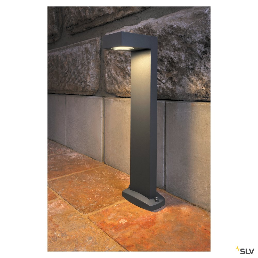 QUADRASYL stâlp pitic, SL 75, antracit, GX53, max. 11W