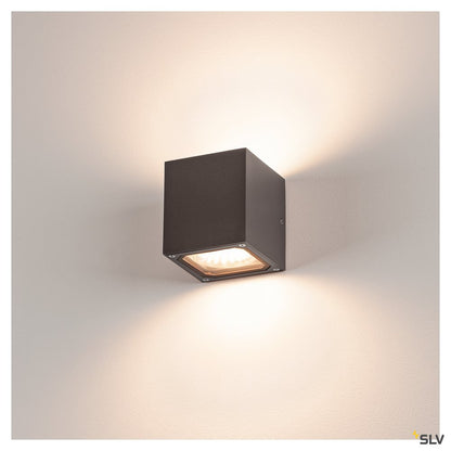 Aplică SITRA CUBE, GX53, max. 2x9W, aluminium, antracit