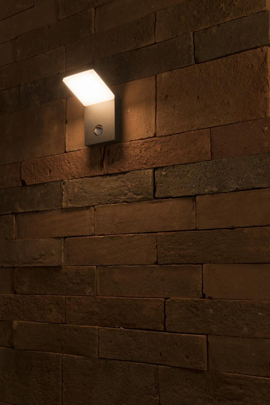 ORDI LED de perete, 3000K, anthracit, cu Sensor