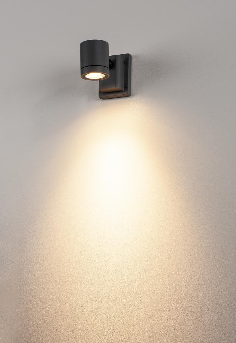 NEW MYRA WALL, GU10, max. 50W, IP55, alu, anthracit