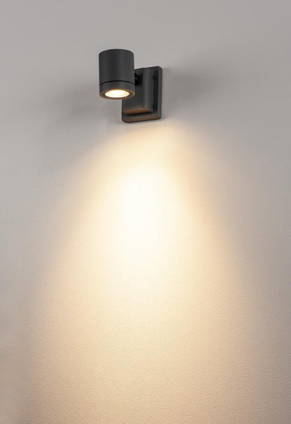 NEW MYRA WALL, GU10, max. 50W, IP55, alu, anthracit