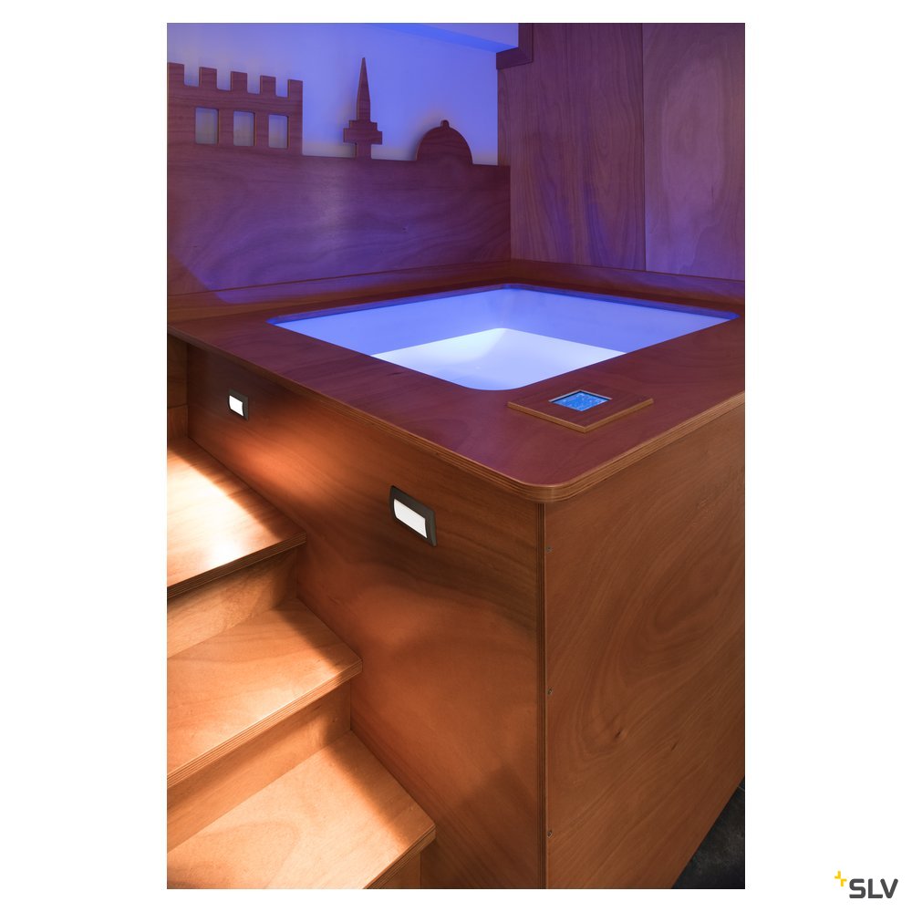 Lampi parapet OUT LED M, 3,3W, 3000K, anthracit