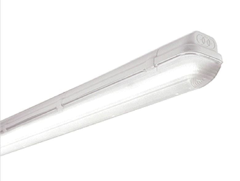 Linda Basic LED 1x19W, 4000K, 2805lm, IP65, gri, L=1270mm