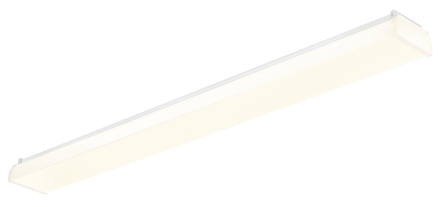 ZERO LED 1x14W, 4000K, 2014lm, Ra>80, IP40, microprism,alb