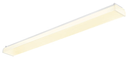 ZERO LED 1x28W, 4000K, 4029lm, Ra>80, IP40, microprism,alb