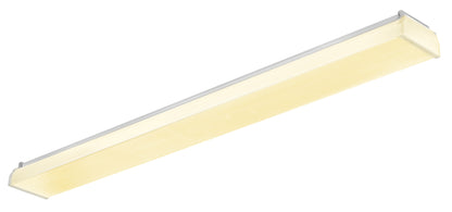 ZERO LED 1x42W, 4000K, 6042lm, Ra>80, IP40, microprism,alb