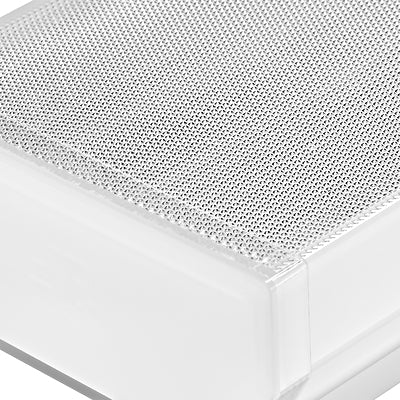 ZERO LED 1x28W, 3000K, 3828lm, Ra>80, IP40, microprism,alb