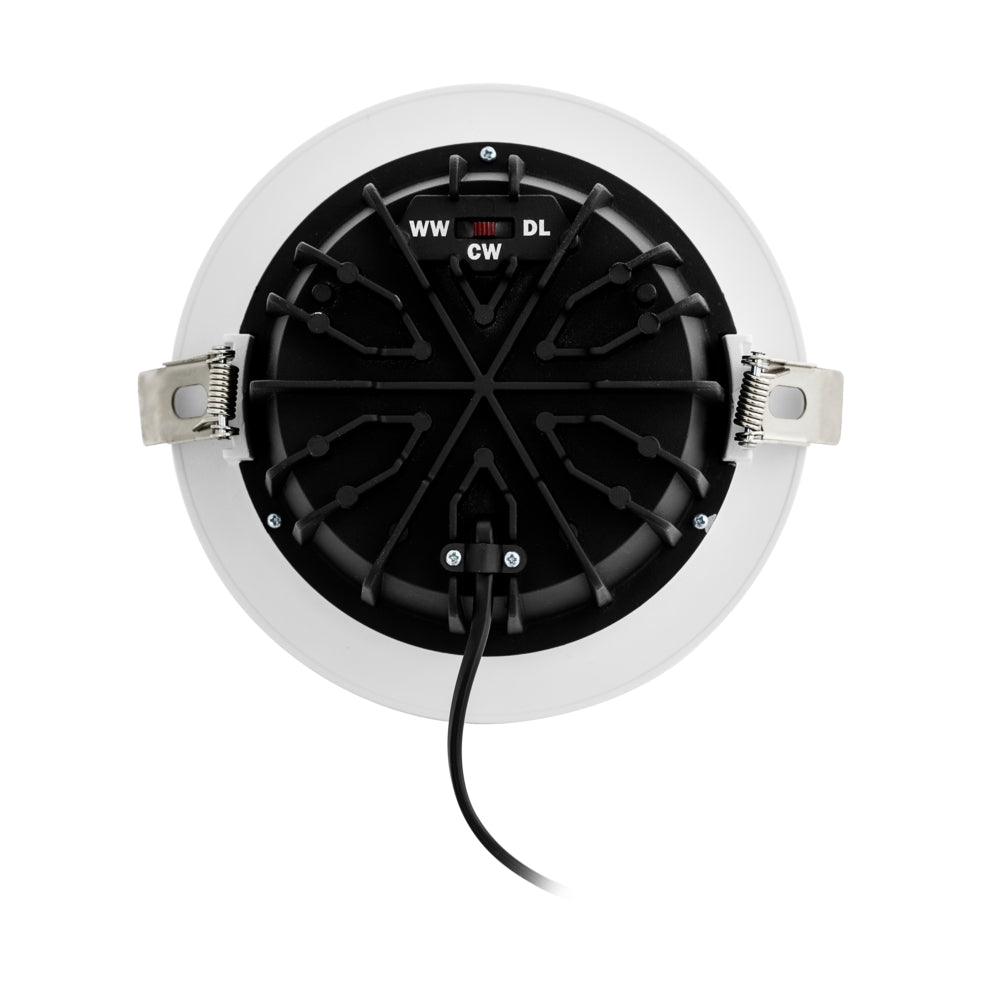 ERZENI LED-RECESSED LUMINAIRE Ø172 alb/ALU