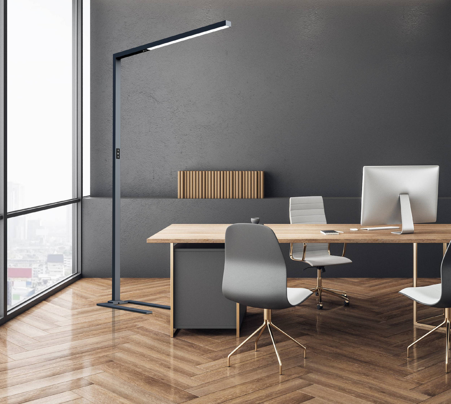 LED-EINBAUL/4 SCHWARZ 4000K 'MIZATA'