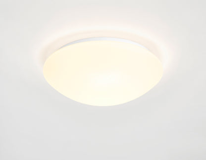 Plafonieră RKL 3, E27, 60W, IP40, opal, alb