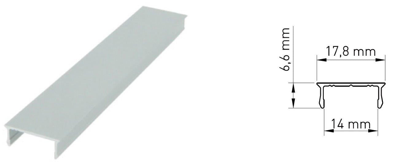 Capac LB plat/transparent 92% transmisie
