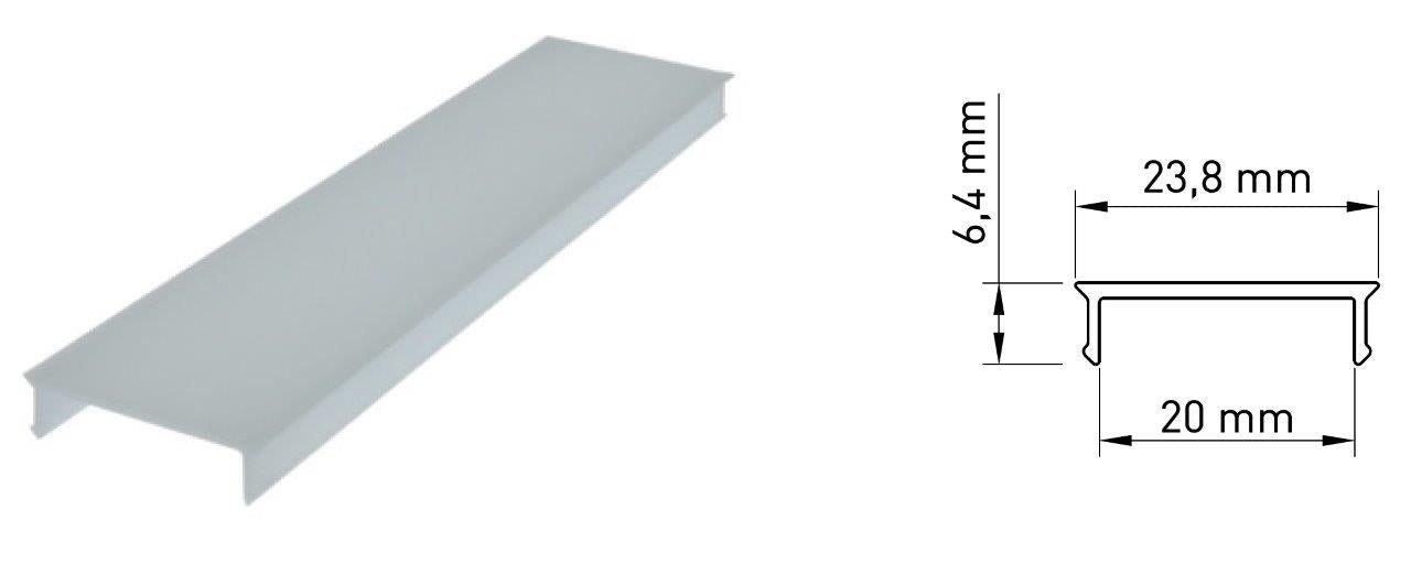 Capac TB plat opal 50% transmisie