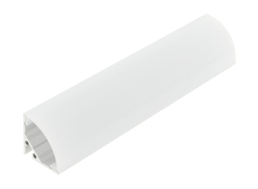 PMMA capac SP rotund opal - L-2000mm B-25mm H-25mm
