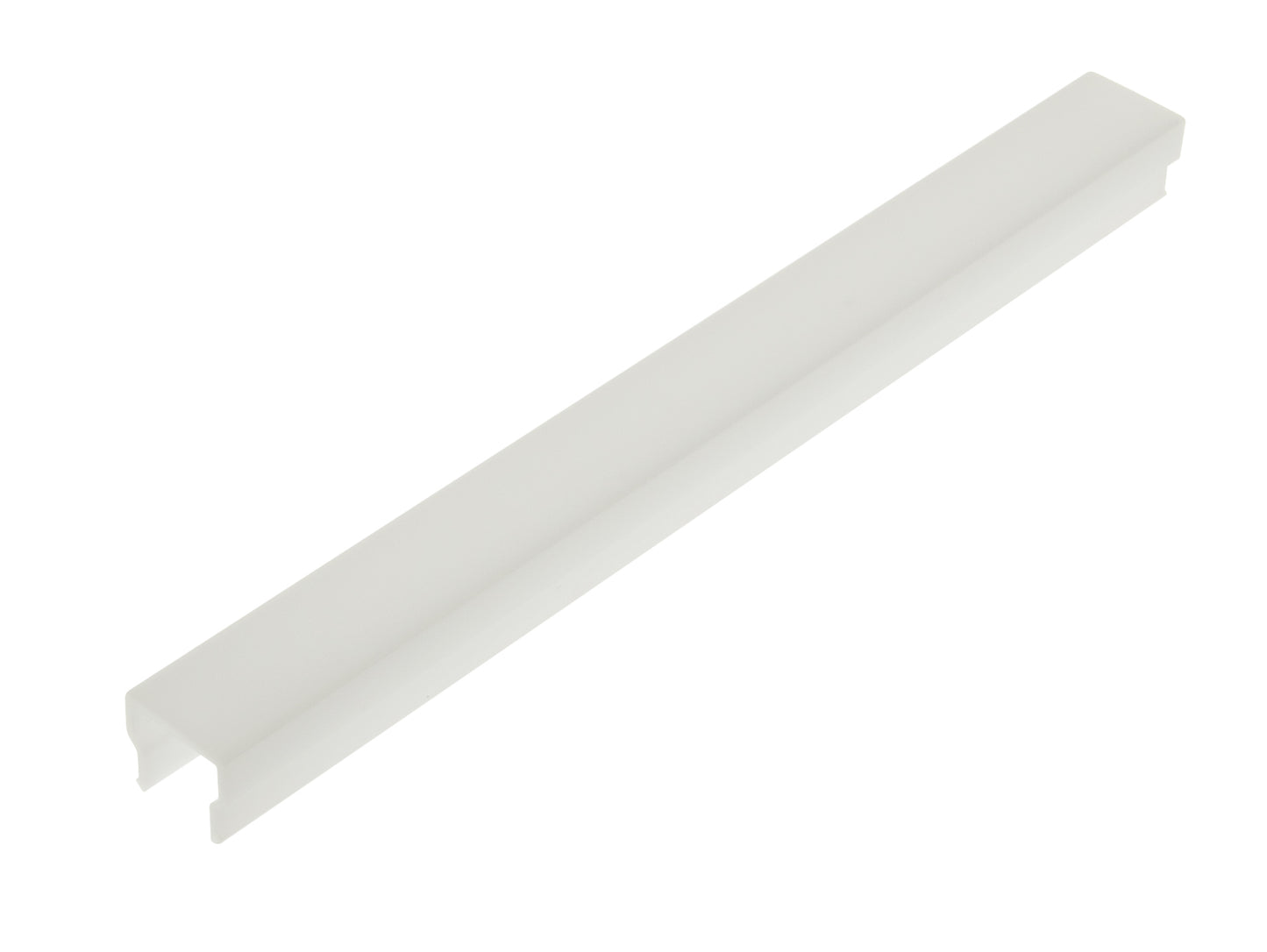 PMMA capac KLR patrat opal - L-2000mm B-14mm H-12,4mm
