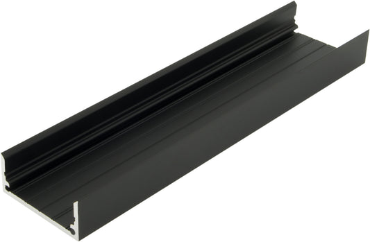 Profil din aluminiu CLF L-2000mm L-35mm H-15mm negru