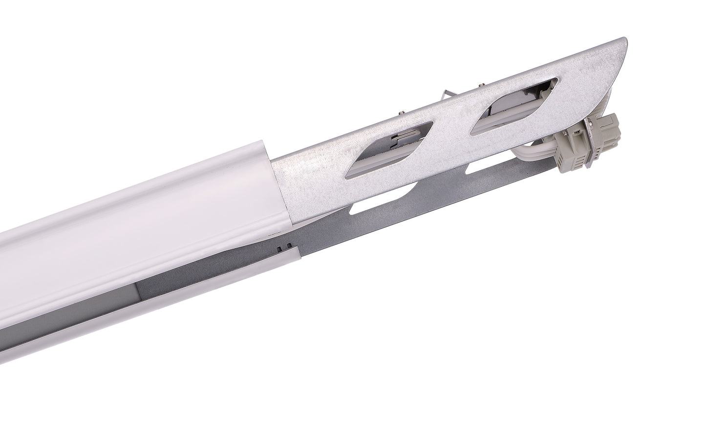 Șină precablată Ligne-S II 3.0m 8x2.5mm² alb incl conector