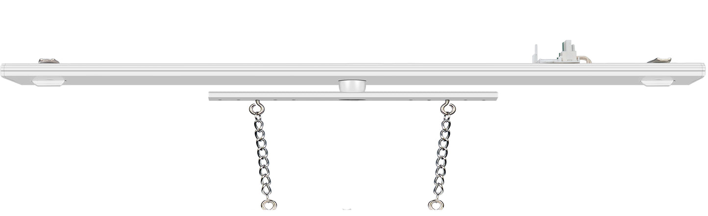 Modul gol cu alimentare electrică Ligne-S II 600mm alb
