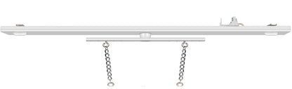 Modul gol cu alimentare electrică Ligne-S II 600mm alb