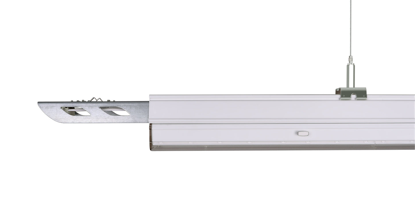 Șină precablată Ligne-S II 3.0m 12x2.5mm² alb incl. conector