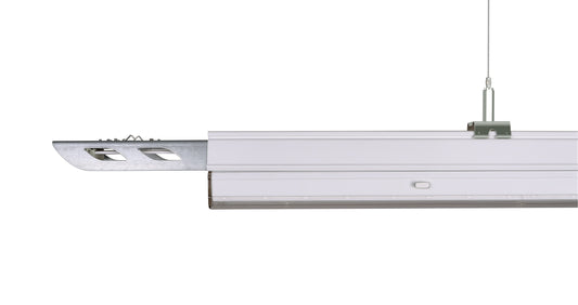 Șină precablată Ligne-S II 3.0m 12x2.5mm² alb incl. conector