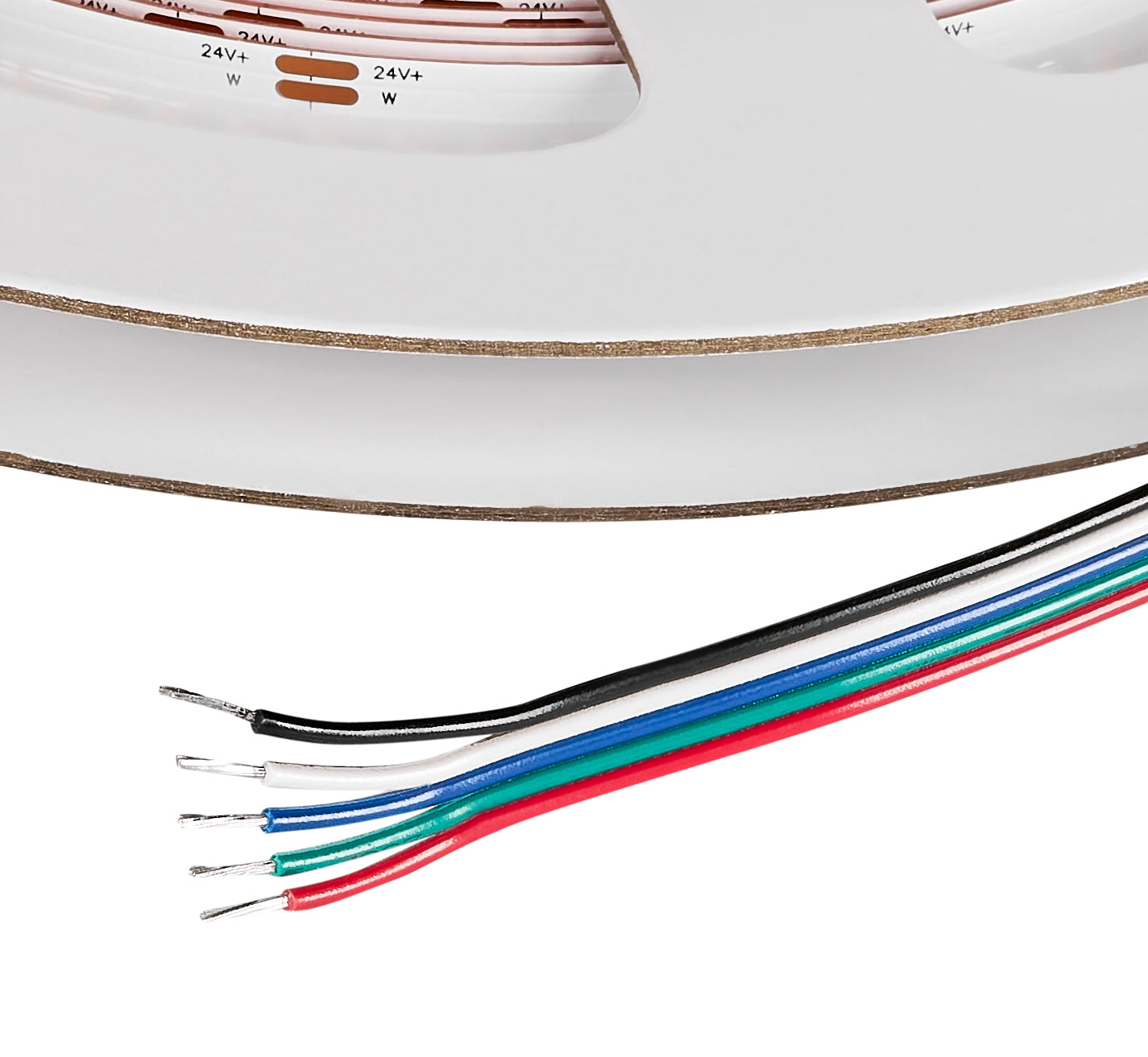 Banda LED Flex COB 16W RGB + CCT 3000 K Ra>85, 24V DC, L=5M
