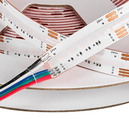 Banda LED Flex COB 16W RGB + CCT 3000 K Ra>85, 24V DC, L=5M