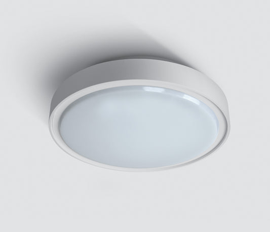 Berry LED 24W, 3000K, 1440lm, 230V, IP65, plastic, alb