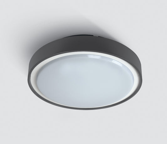 Berry LED 24W, 3000K, 1440lm, 230V, IP65, plastic,anthracite