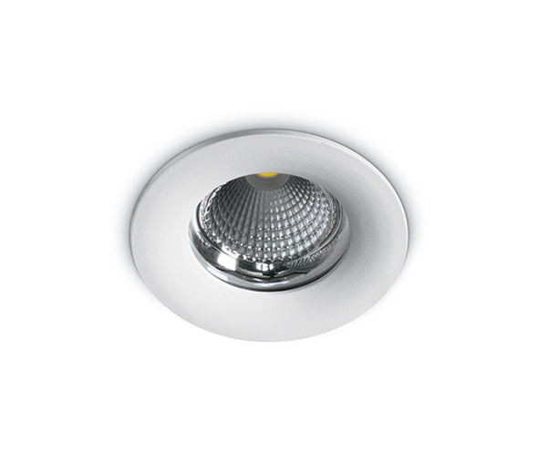 Fan LED 10W 230V 750lm 3000K 60° IP65 alb