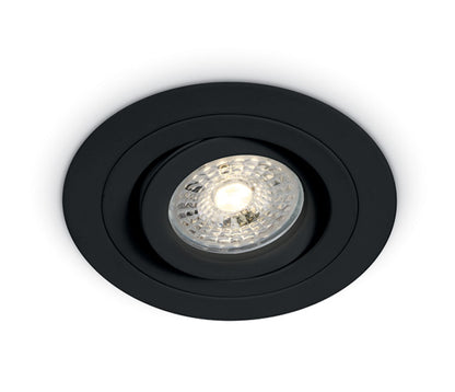Punto-A/AL MR16, GU10, 50W IP20, BF, negru