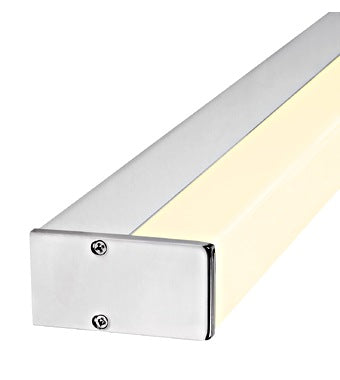 Bath Square Small, LED, 23W, 3000K, 1650lm, IP44, crom